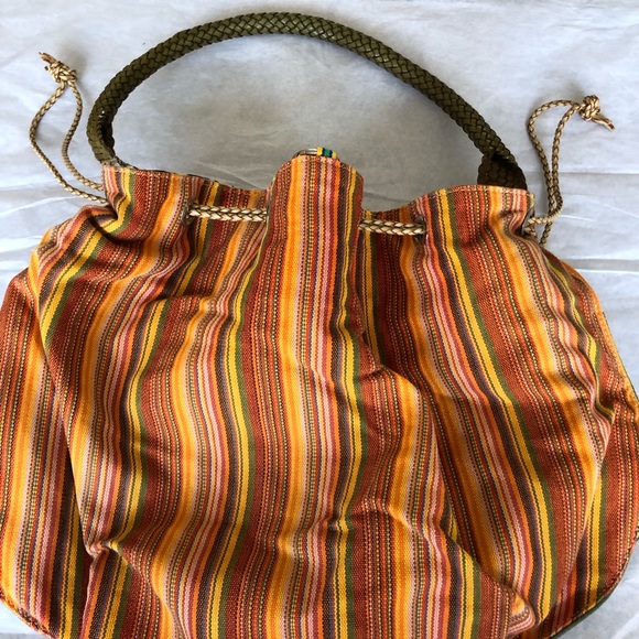 Ronald Furst fabric/leather handbag - Picture 2 of 9